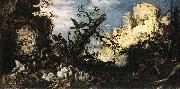 SAVERY, Roelandt Landscape with Birds ar oil painting